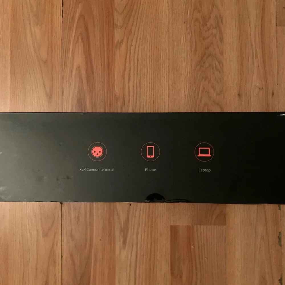 Black Streaming Microphone